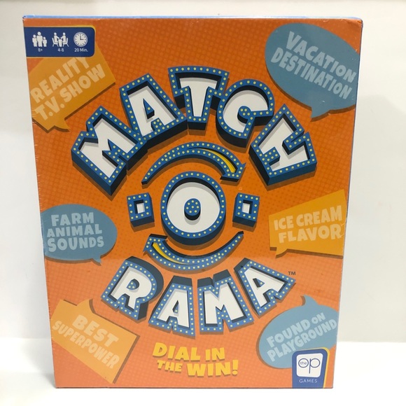 USAOPOLY Match-O-Rama Family Board Game Press Your Luck Matching Game Fun New - Picture 9 of 9